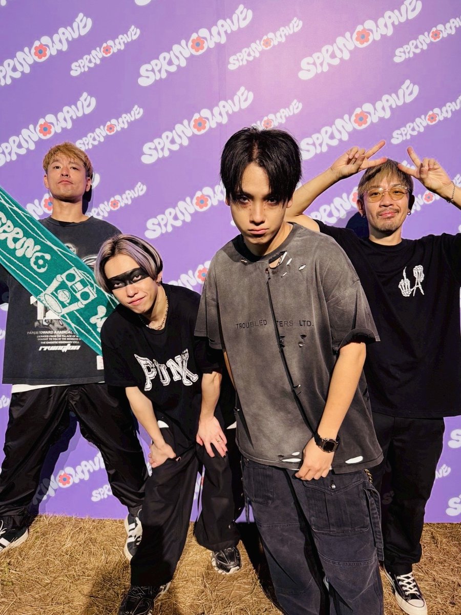 SPYAIRSTAFF's tweet image. /／
Thank You🎤
\＼

“春浪音樂節 (Spring Wave) “

#SPYAIR #春浪 #SpringWave