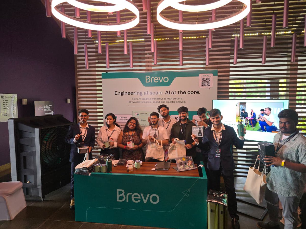 Won a <a href="/marshallamps/">Marshall Amps</a> speaker in a competition conducted by <a href="/brevo_official/">Brevo</a> at <a href="/react_india/">React India 🇮🇳</a> 🔥✨