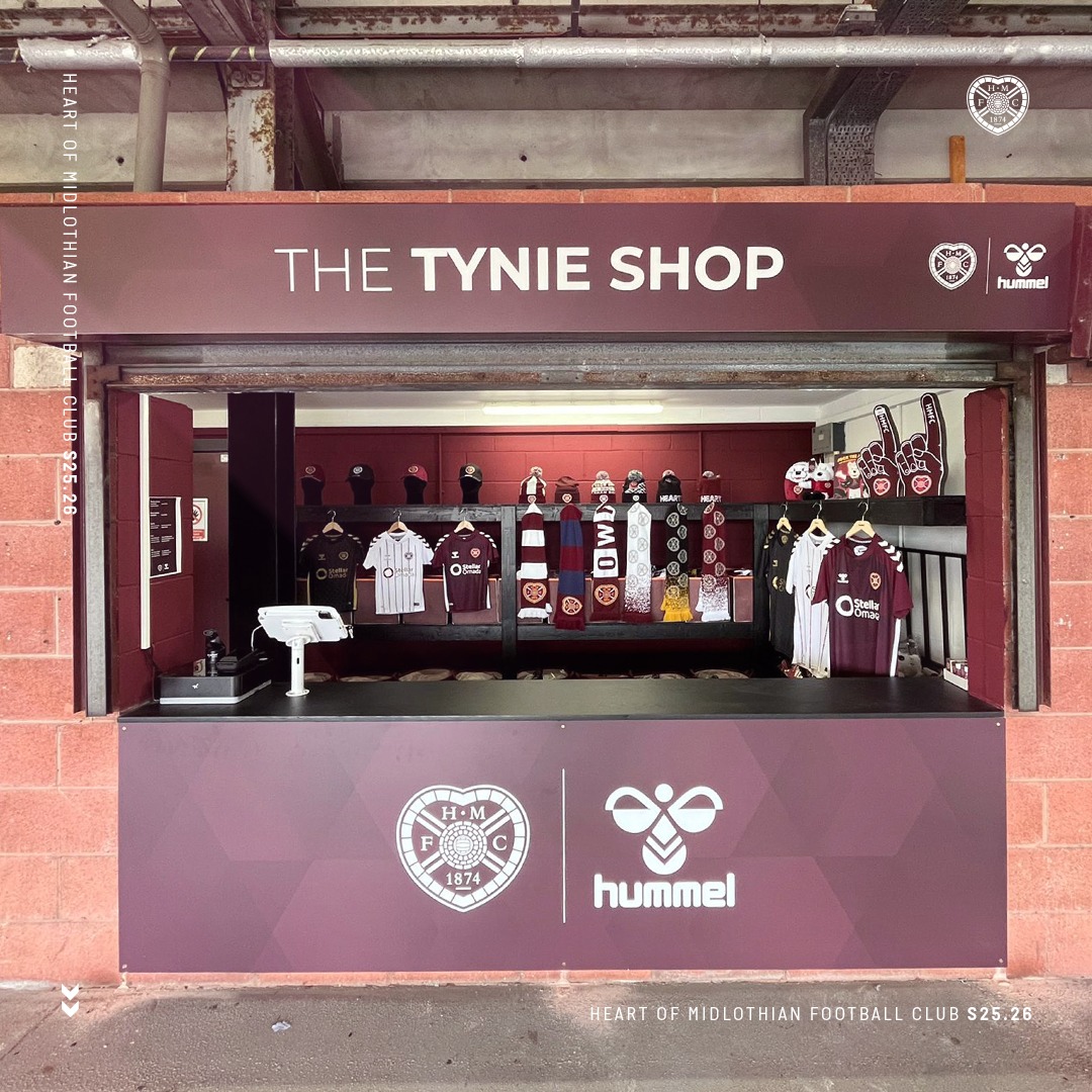 The first five customers that say 𝗦𝗛𝗔𝗡𝗞𝗦 at the till at the Tynie Shop today whilst making their purchase will win a Lawrence Shankland signed captain's armband.

📍 Wheatfield Stand
⏰ Open pre-match and half-time
