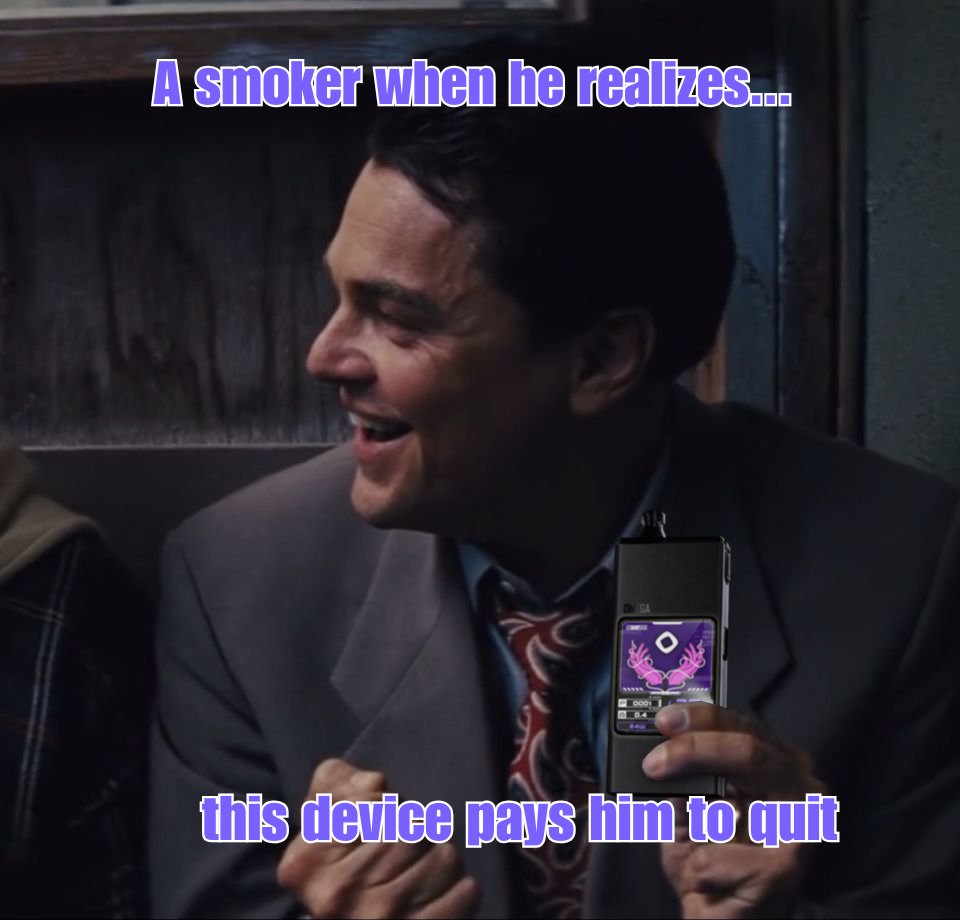 A simple way to quit nicotine: