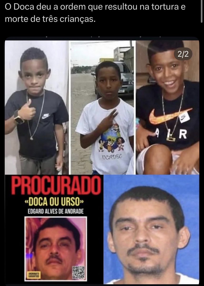 pedroaffonso_'s tweet photo. @renatasouzario Você foi no morro quando essas vitimas dos bandidos morreram ou só vai no morro pra defender bandido?

Vamos lembrar que dos identificados, no minimo 80 tinham passagem por crime grave (homicidio, por exemplo). https://t.co/nW733AglN0