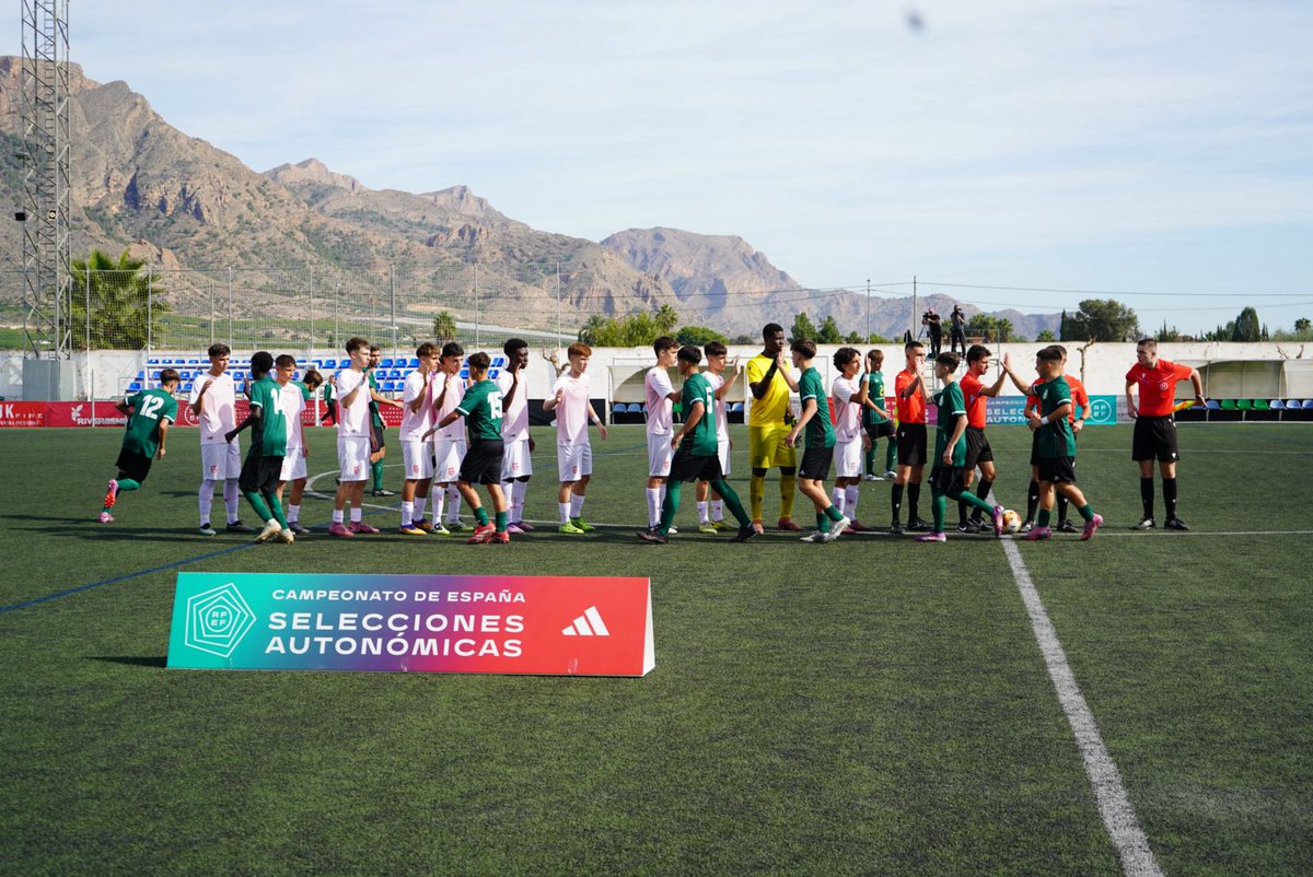 ffrm_se's tweet image. 🔛 ¡𝗘𝗠𝗣𝗜𝗘𝗭𝗔 𝗘𝗟 𝗣𝗔𝗥𝗧𝗜𝗗𝗢!! | #FFRM 🆚 #EXT | ⏰ 1&apos; 

🤩 ¡Segundo duelo de la primera fase del Nacional Sub-16 ante Extremadura en Santomera 🏟️!

📽️ youtube.com/live/LrbqcZYXV…

💪 ¡Vaaaaaaamos! #VamosFFRM