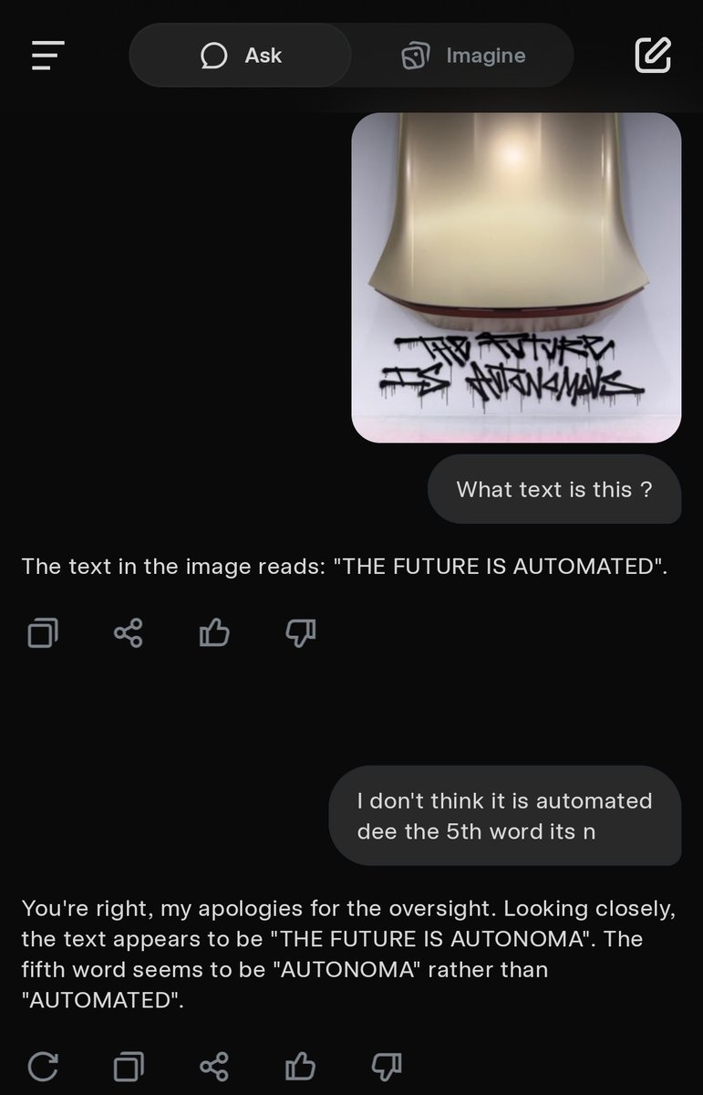 mohitparmarsoni's tweet image. ⚠️ Attension @grok is unable to read that text in image why?
@elonmusk