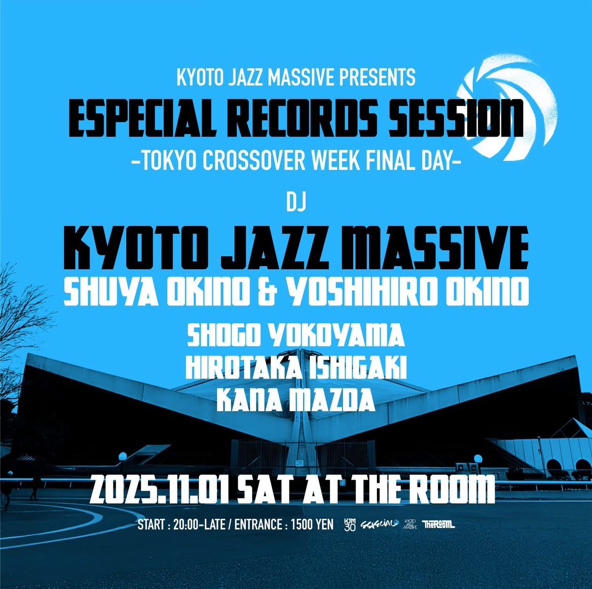 shuyakyotojazz's tweet photo. #tokyocrossoverweek Day8
本日最終日です。
#沖野兄弟
#kyotojazzmassive のDJセットは
22時〜1時の予定です。
#tcw2025 #tcr897 #tcjf https://t.co/XZk63ozxzZ