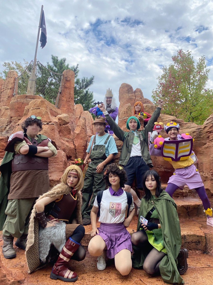 #Dハロ仮装2025 
  #Amphibiacosplay 
今年も出来てすごく嬉しい!!!!!!ちょー楽しかった😭!!😭😭