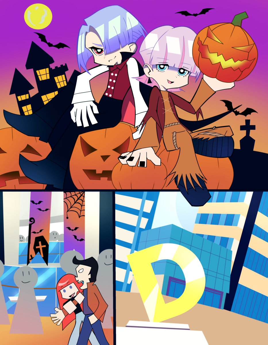 DrawingMuscles's tweet image. #NewPSG  
#Newパンスト
Happy Hallowe&apos;en(already end)