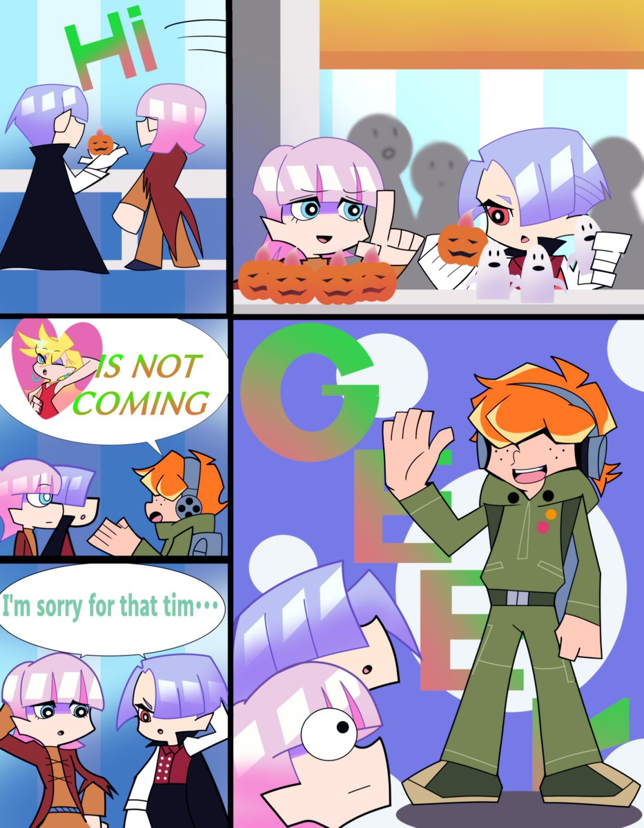 DrawingMuscles's tweet image. #NewPSG  
#Newパンスト
Happy Hallowe&apos;en(already end)