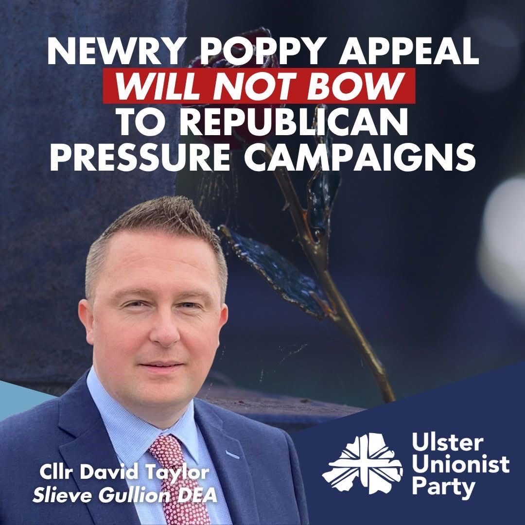 𝗨𝗹𝘀𝘁𝗲𝗿 𝗨𝗻𝗶𝗼𝗻𝗶𝘀𝘁 𝗖𝗼𝘂𝗻𝗰𝗶𝗹𝗹𝗼𝗿 𝗗𝗮𝘃𝗶𝗱 𝗧𝗮𝘆𝗹𝗼𝗿 𝗵𝗮𝘀 𝗰𝗼𝗺𝗺𝗲𝗻𝘁𝗲𝗱 𝗼𝗻 𝗿𝗲𝗺𝗮𝗿𝗸𝘀 𝗺𝗮𝗱𝗲 𝗼𝗻𝗹𝗶𝗻𝗲 𝗯𝘆 𝗥𝗲𝗽𝘂𝗯𝗹𝗶𝗰𝗮𝗻 𝗚𝗿𝗼𝘂𝗽 𝗦𝗮𝗼𝗿𝗮𝗱𝗵 𝗿𝗲𝗴𝗮𝗿𝗱𝗶𝗻𝗴 𝘁𝗵𝗲 𝗣𝗼𝗽𝗽𝘆 𝗔𝗽𝗽𝗲𝗮𝗹 𝗦𝘁𝗮𝗻𝗱 𝗮𝘁 𝗧𝗲𝘀𝗰𝗼 𝗶𝗻