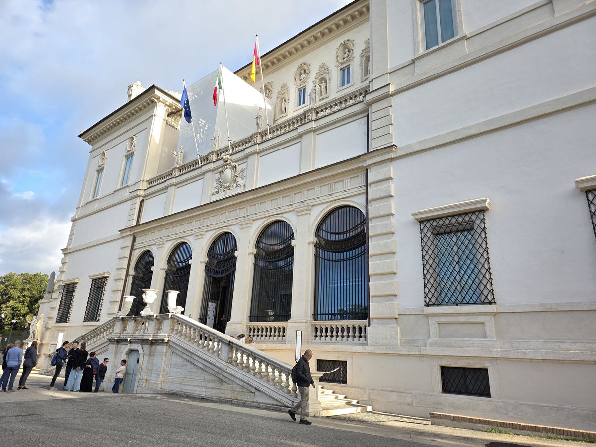 We're at the Borghese Gallery in Rome.