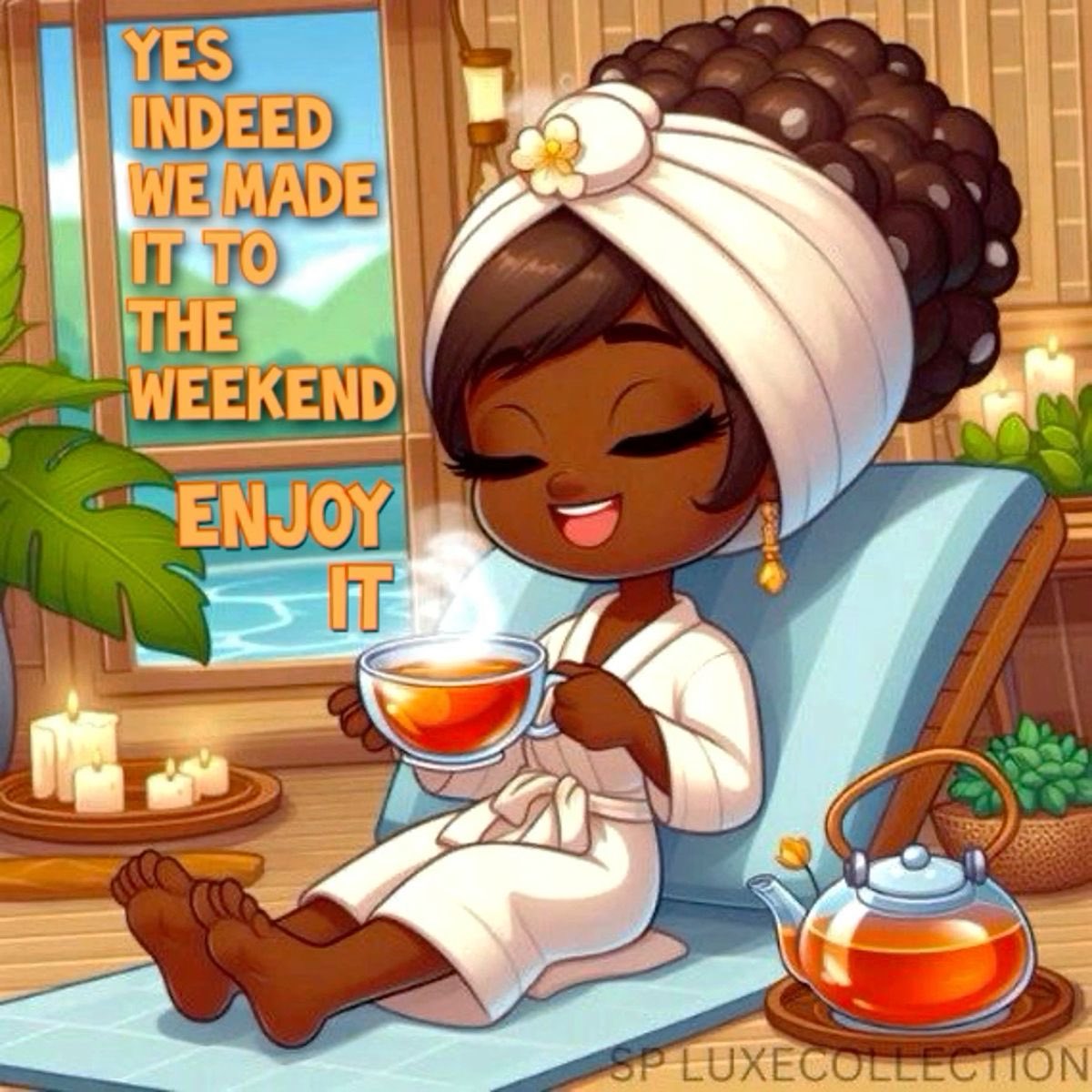 Good morning friends have an amazing weekend ❤️😘