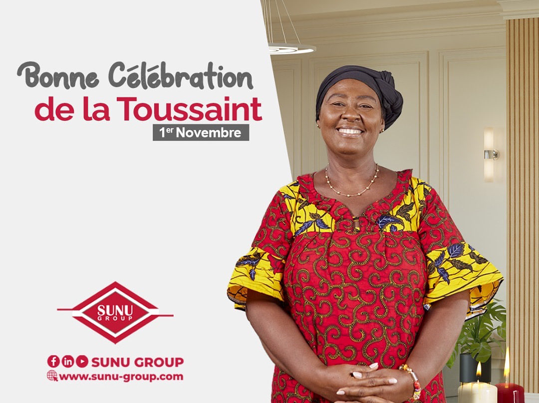 SUNU Bank Sénégal souhaite une joyeuse fête de la Toussaint à toute la communauté chrétienne.

#SUNUBankSenegal
#AvecVousAChaqueEtape