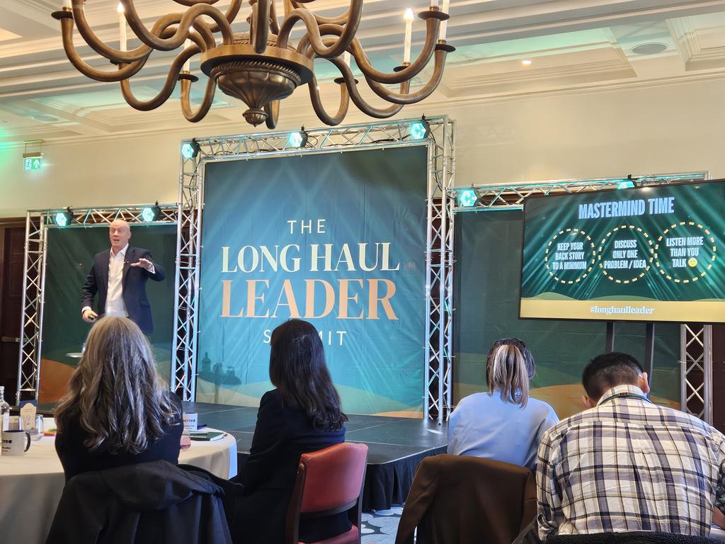 Mastermind session, exciting!  #longhaulleader