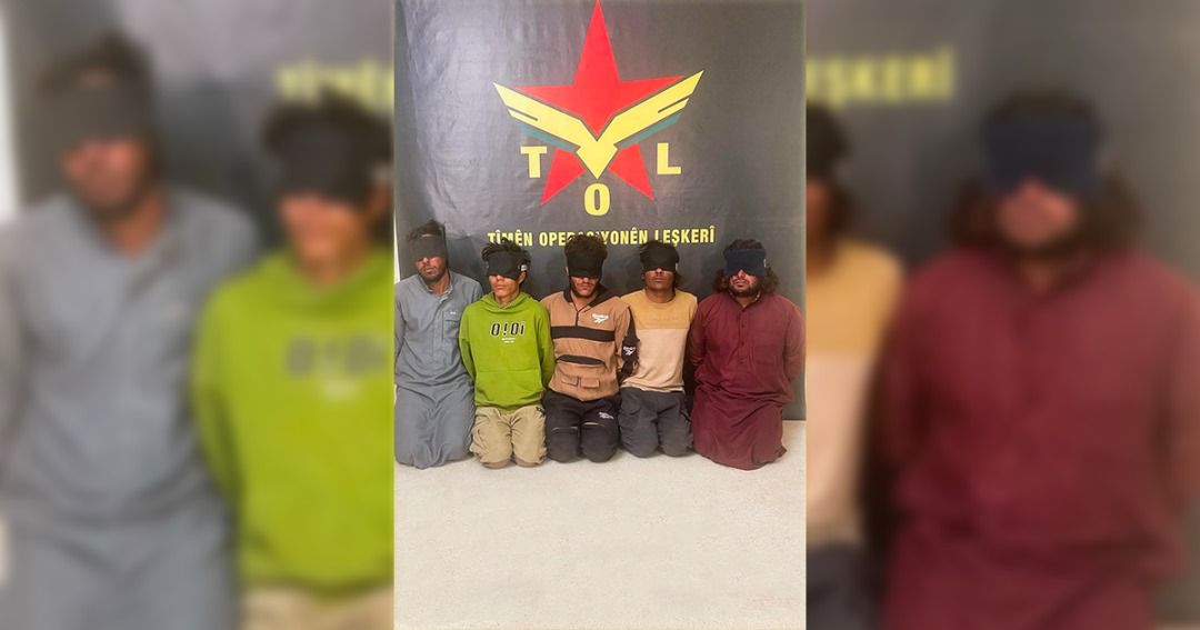 vvanwilgenburg's tweet image. SDF capture five ISIS suspects, including three senior leaders, north of Raqqa