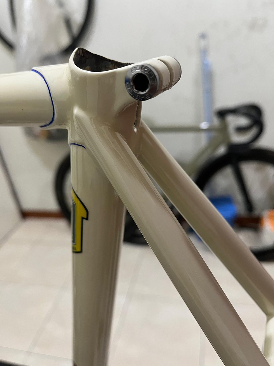 gabaubawang's tweet image. WTS Frameset Bob Jackson Vigorelli Size 53, include headset campagnolo dan seatpin sugino, c to t 52.5 square

8jt
#fnfjb