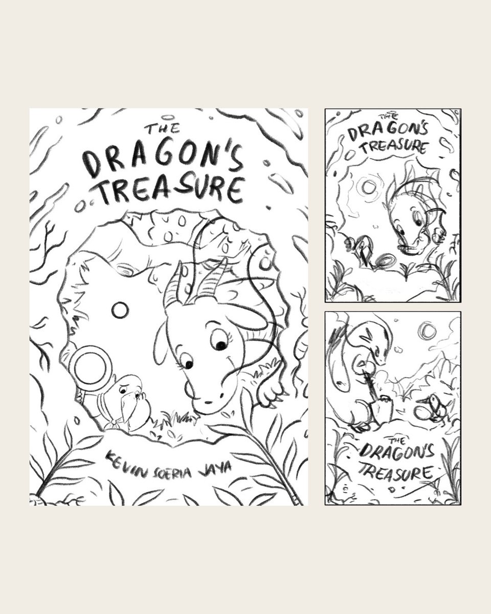 drawnbykevins's tweet photo. A cover reveal of my project created during portfolio development program with sekolah ilustrasee 🎉

It was my first time writing a full story, and I'm really happy with how it turned out.

I'll be sharing more from this project soon! ✨ https://t.co/tzrqafVjIB