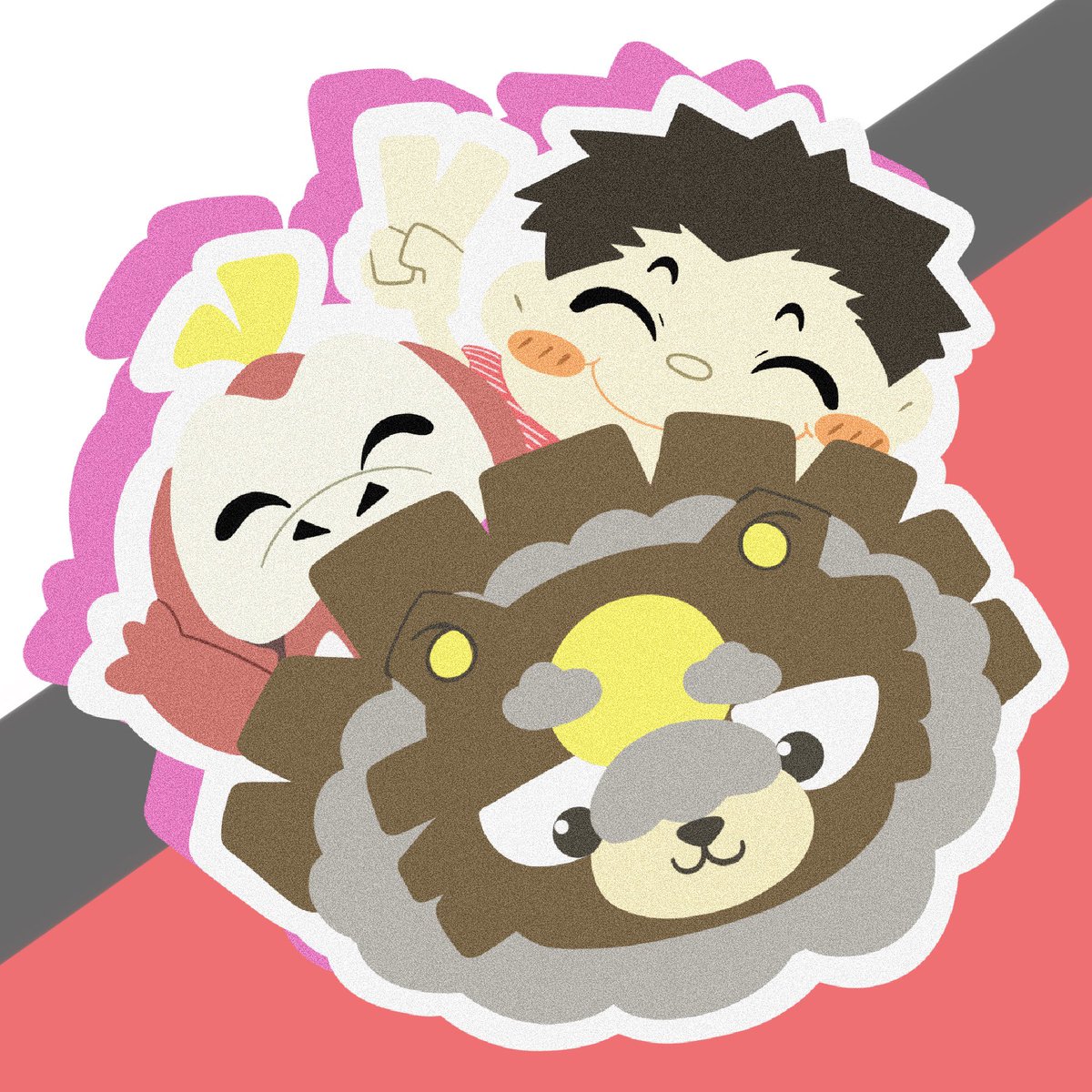 え、この描き方初めてやったけど可愛くできた😍
友達の息子っちにあげるんだって〜