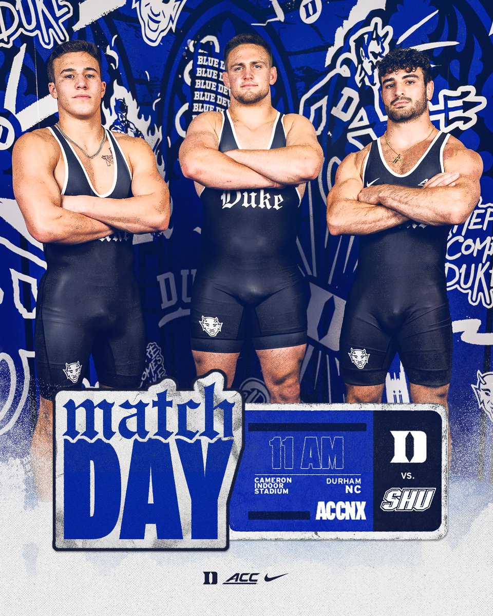 Finally... IT'S MATCH DAY 😈

📺 bit.ly/4oTjllv
📊 bit.ly/4hM5HOI
📄 goduke.us/47j2dzx

#GoDuke