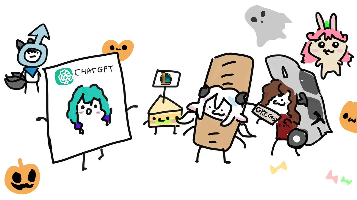 🎃 SPOOKY SEASON🎃
Trick or Treat clubbers! Give us your candy, NOW! Can you spot everyone's costumes?