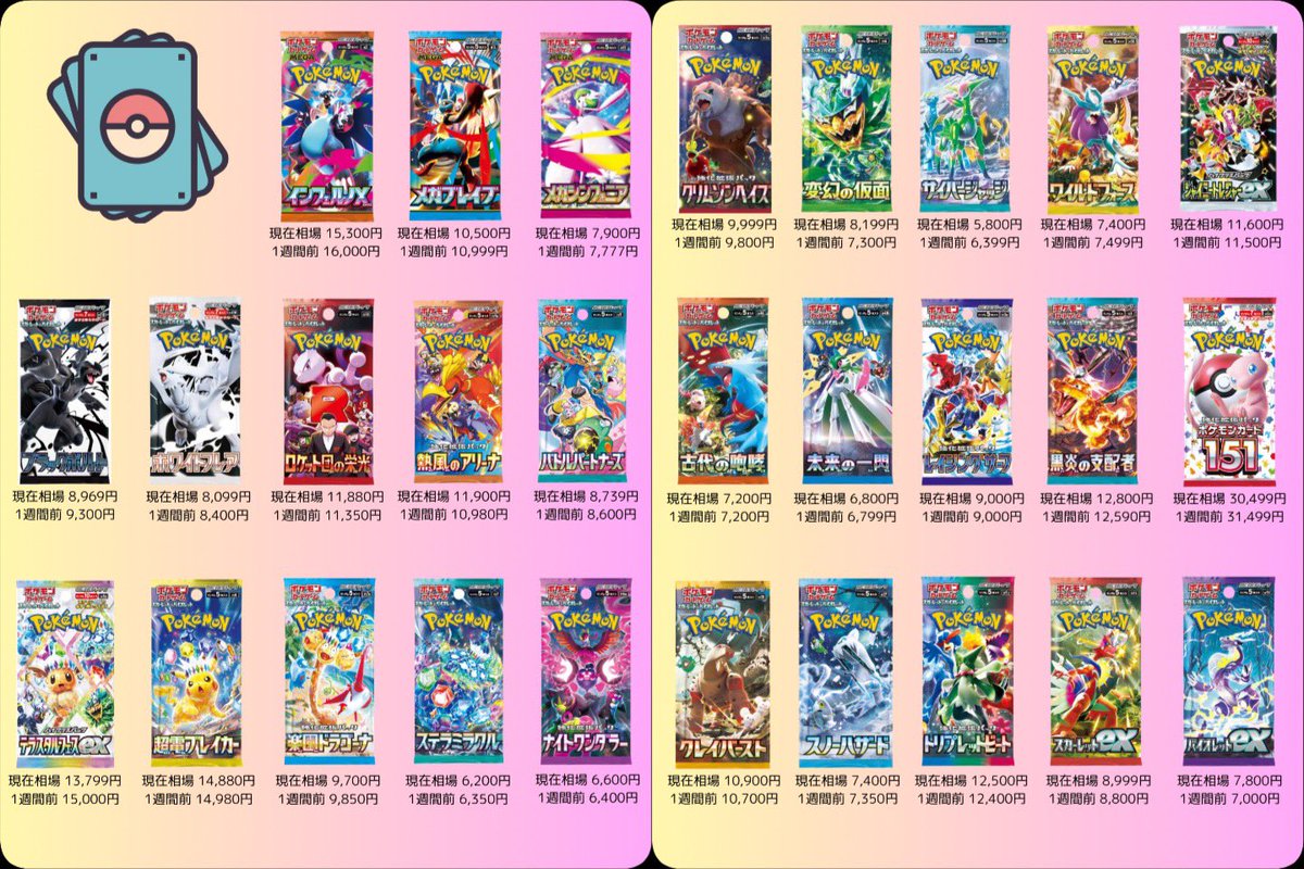 ポケモンカード　まとめ売り❗️ ♤ザビマル♣︎ トレカ投資 抽選 予約 再販速報 (@Zabi_pokeka