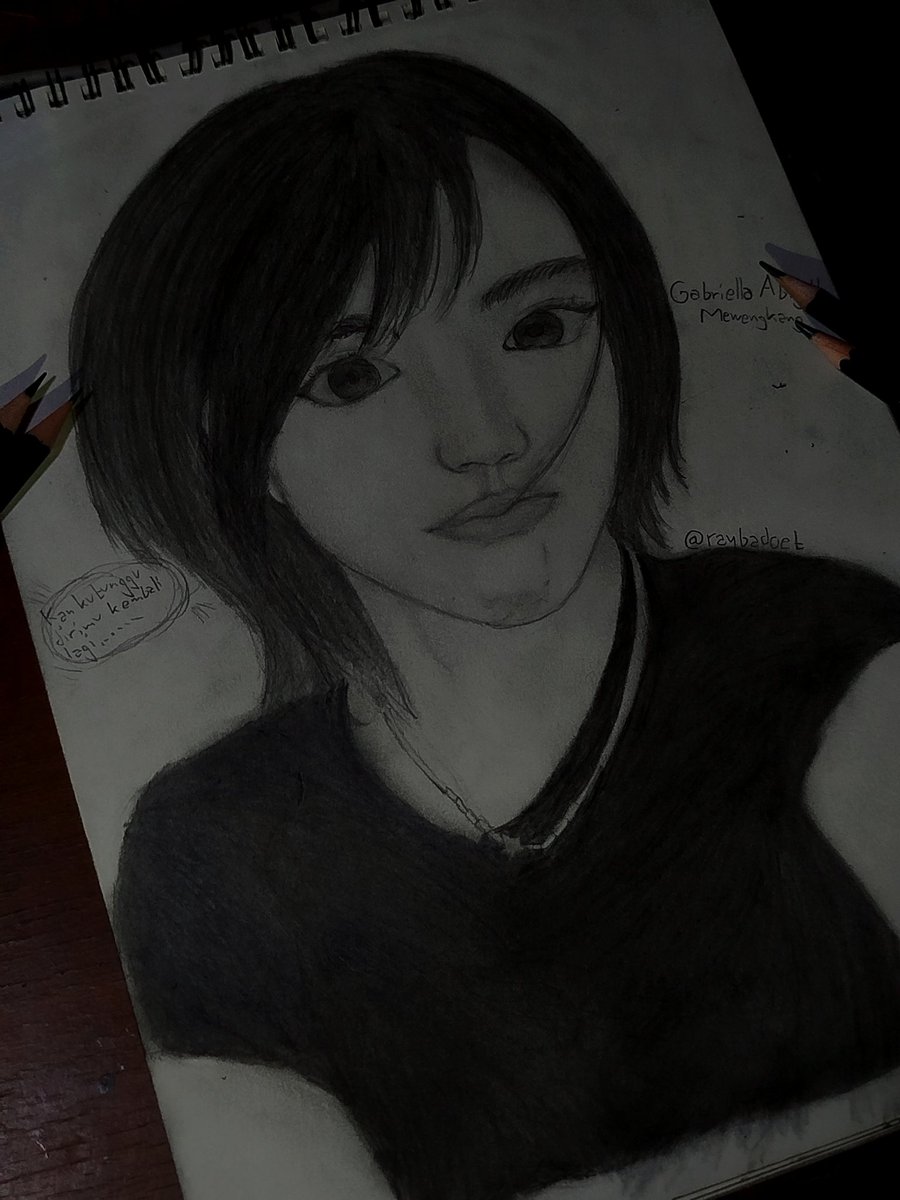 Selamat datang kembali Gabriella.
Seperti yang pernah ku sampaikan, aku akan tetap menunggumu sampai kau kembali. Tiada manusia yang luput dari kesalahan, sama seperti kamu, kesalahan masih bisa diperbaiki. Semoga kamu bisa belajar dari apa yang terjadi ya