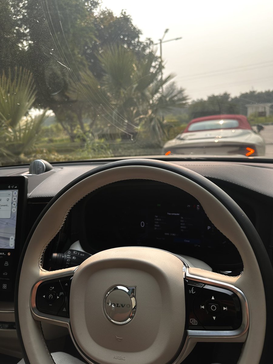 Scandi calm behind the hood. 
Drop-top flair ahead.

Just two rides chillin’ in the hood.

<a href="/volvocarsin/">Volvo Car India</a> <a href="/MGMotorIn/">Morris Garages India</a>