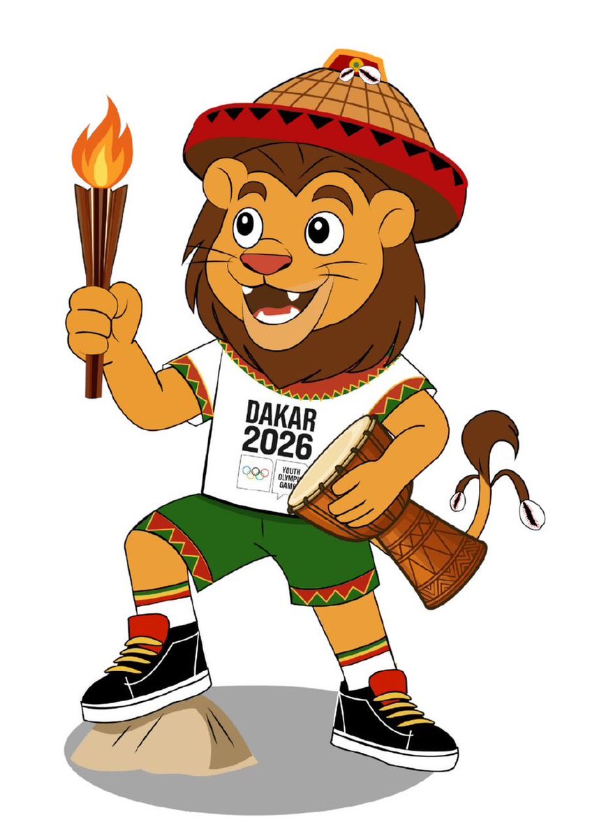 jojdakar2026's tweet image. Ayo, du dessin à la réalité ✏️

Ayo, mascotte officielle des JOJ, a été sélectionnée à l’issue d’un concours national lancé, en collaboration avec le Ministère de l’Éducation nationale.

Ouvert aux élèves du moyen et du secondaire, le concours a reçu plus de 500 propositions…