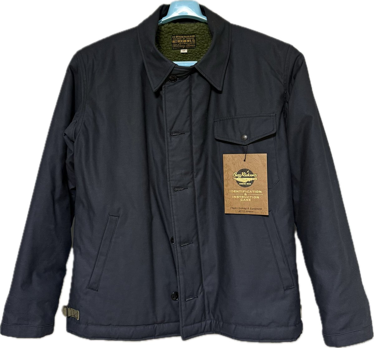 take_p_3's tweet image. 今年の冬アウター
悩みに悩んでこいつに！

BUZZ RICKSON'S(ﾊﾞｽﾞﾘｸｿﾝｸﾞ)
A-2デッキジャケット✨

渋かっけー
そしてこれ以上太れねぇ🤣

#BUZZRICKSONS
#バズリクソンズ
#デッキジャケット