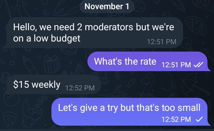 GIGME01's tweet image. Hiring!!!!

Looking for community mods to join a team on a new project

Salary: $10 - $15 weekly 

Interested? leave a comment below if you&apos;re good at

I&apos;ll dm you personally

Like, rt &amp;amp; turn on 🔔