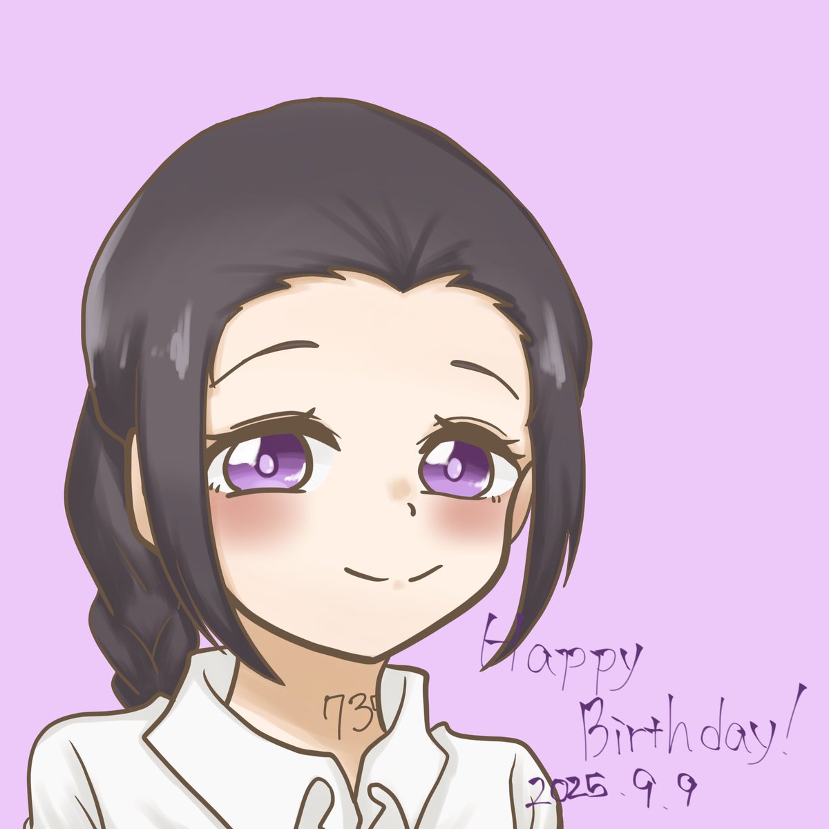 - ̗̀ 𝙷𝙰𝙿𝙿𝚈 𝙱𝙸𝚁𝚃𝙷𝙳𝙰𝚈  ̖́-
           イザベラ
#73584イザベラ誕生祭2025
(大遅刻🙇‍♀️💦)