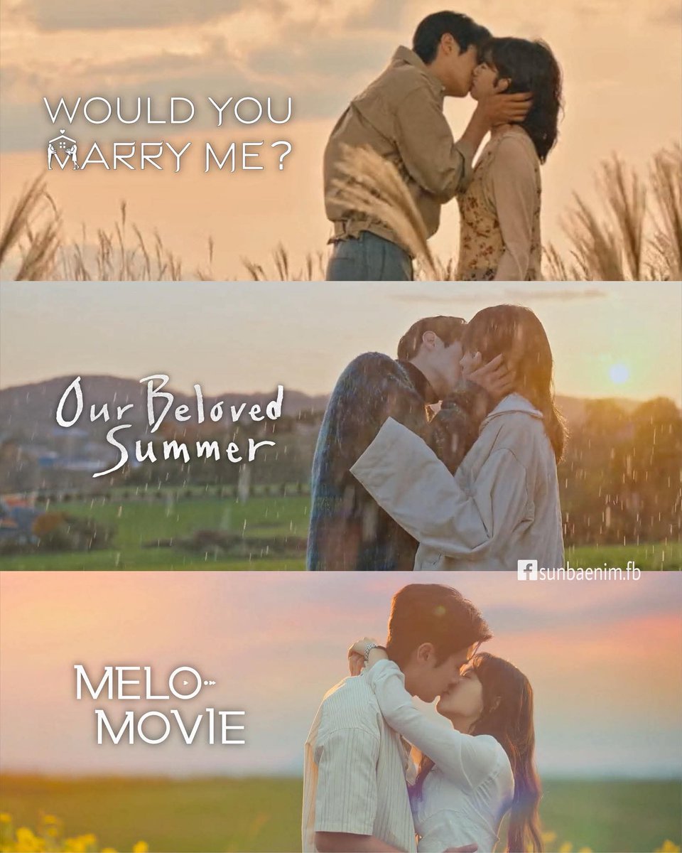 kdramawing's tweet photo. sunset glow, gentle kisses, and a green flag named wooshik 🧡✨

#WouldYouMarryMe #ChoiWooShik https://t.co/zBIr7qub21
