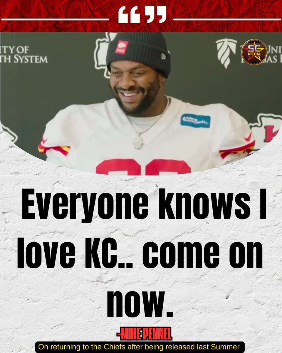 StarcadeMediaKC's tweet image. Mike Pennel, just glad to be back in #KC #chiefskingdom