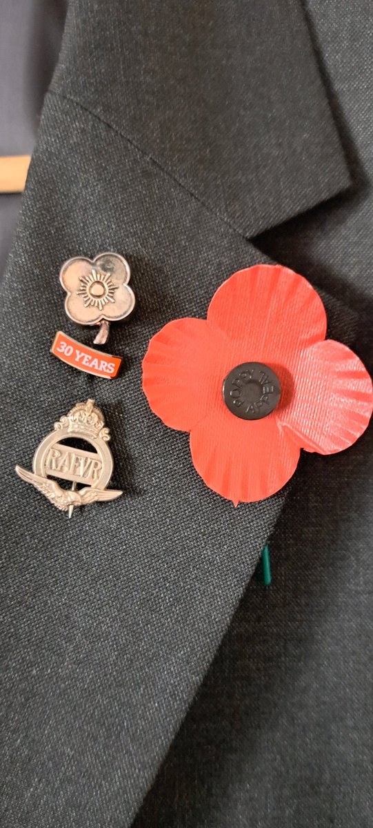 It's been a bit of a week! I'm attending a Remembrance event today and was asked to wear medals on my suit. Not sure it's appropriate for me to do so, anyway I think these will do.