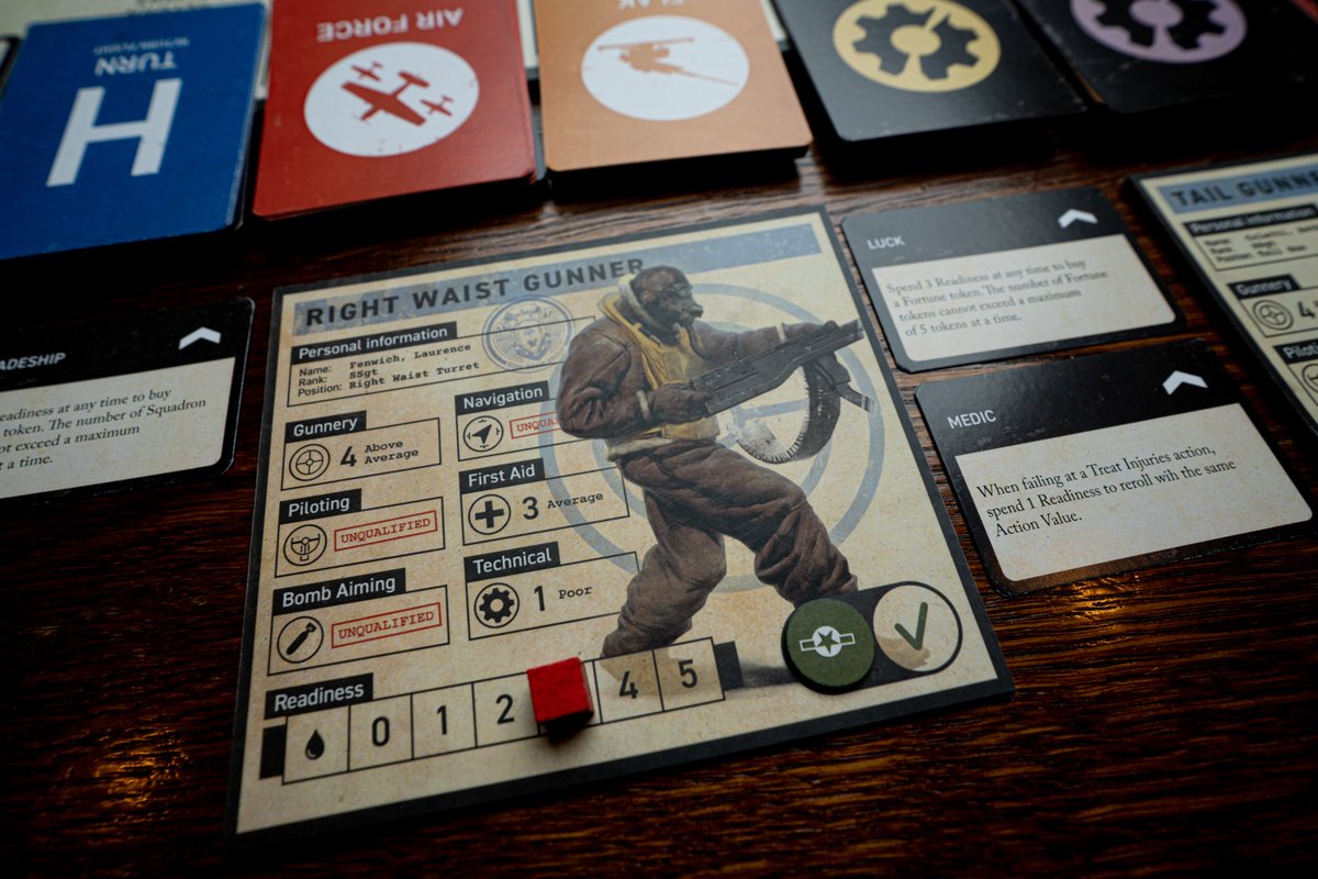 🧭 Navigation or Disaster?
 The Navigation Instruments decide whether you reach the target - or the ocean. Every roll matters when enemy fighters are waiting on the wrong heading!

Pledge your way into the B17 legend boardgame on Kickstarter: kickstarter.com/projects/micro…
#B17BoardGame