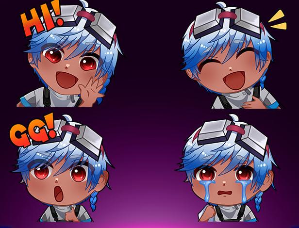 Just finished a set of custom chibi emotes for my client 🎨✨
Loved turning their ideas into pixels!!