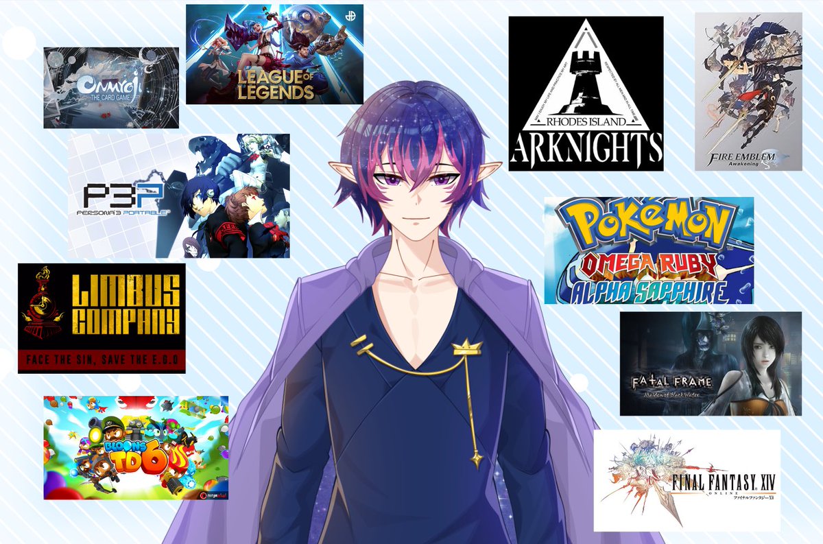 My 10 games to get to know me! This took me too long to make because I like too many games.