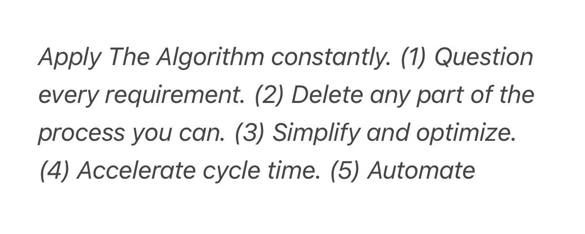 FoundersPodcast's tweet image. Sage advice from Elon: