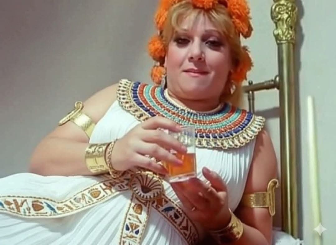 الست اللي وقعت الهرم شخصياً 
😌😌😌