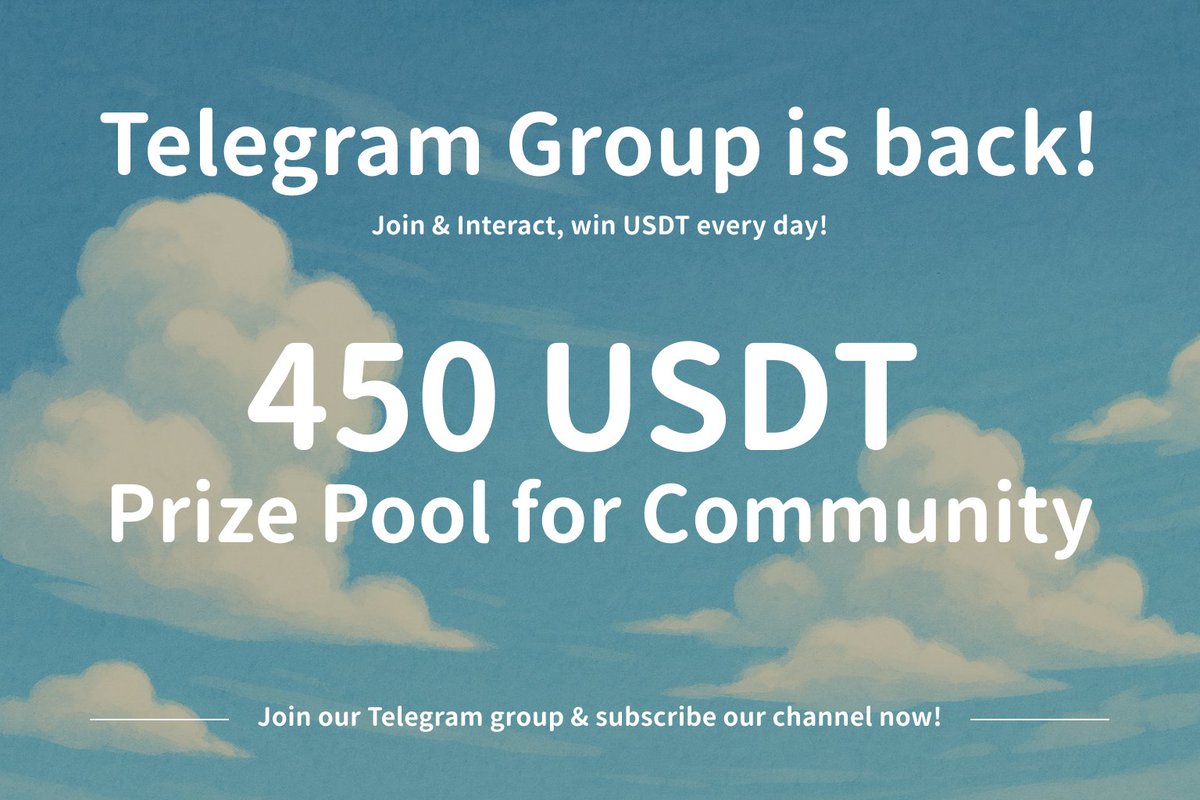 🎉 Telegram Celebration Event is LIVE!

TOFU Story Telegram group is BACK 🔥
We’re hosting a 30-day community chat event —
Chat, have fun, and win #USDT every day! 💬💰

💬 Event Details
🗓 Duration: Nov 2 – Dec 1 (30 days)
📍 Join here: 
1. Group: t.me/tofustorygroup
2. 📢