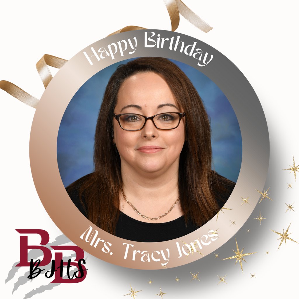 Badger Nation, please help us wish Mrs. Tracy Jones a very happy birthday! #bjhsoneteamonedream #bprd