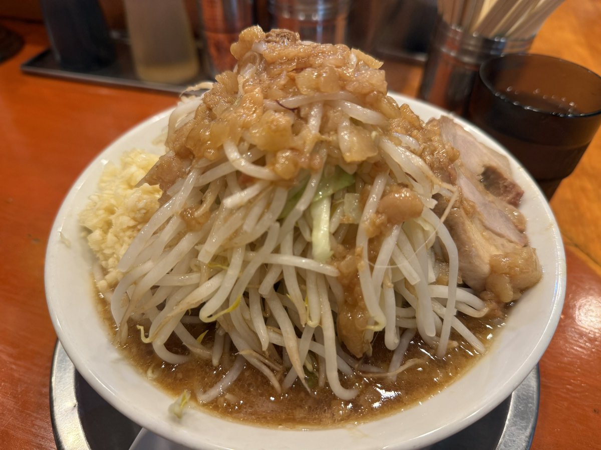 労働後に🧄チャージ！
シーサーちゃんカバンにいたんだけど、1人で行ったから出す勇気なかった🥲