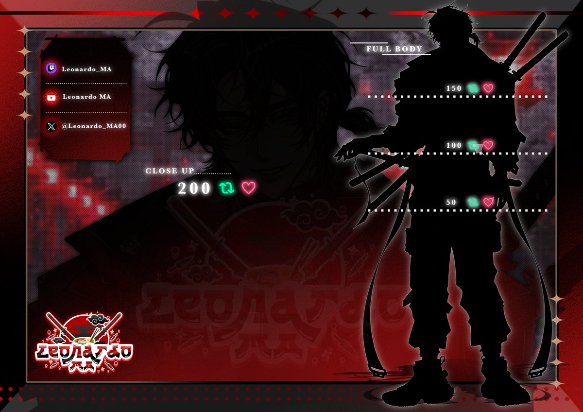 เบื้องหน้าอาจจะเห็นเป็นร้านขายราเมง แต่จริงๆแล้วมันก็แค่ฉากหน้า
ถ้าอยากรู้ความลับของผมล่ะก็ มาช่วยกันฉายแสงให้ผมออกจากเงาสิครับ 

Character Design  By : ปริ๊บบปริ๊บปริ๊บปิ๊บบบปิ๊บบ ปิ๊บ
#Vtuber #VtuberTH #วีทูปเบอร์ไทย