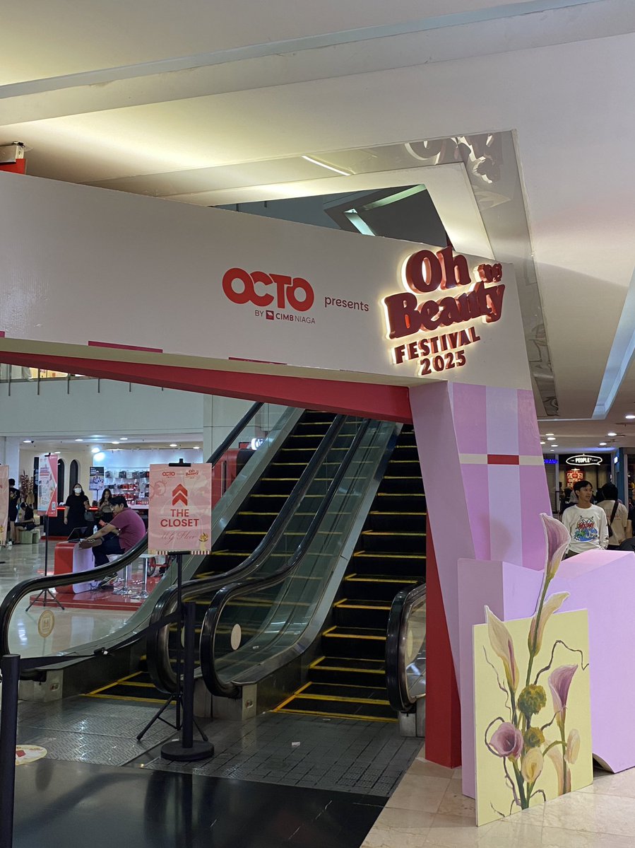 neephophile's tweet image. buat yang weekend-nya belum ada rencana, coba deh main ke negara Blok M soalnya ada OH Beauty Festival 2025🫰🏻
ada 200+ brand (beauty, fragrance, fashion) dalam satu tempat 😍 disc 70% flash sale up to 50% & freebies FREE ENTRY gusy💋
#OhBeautyFestival2025 #inFullBloom
