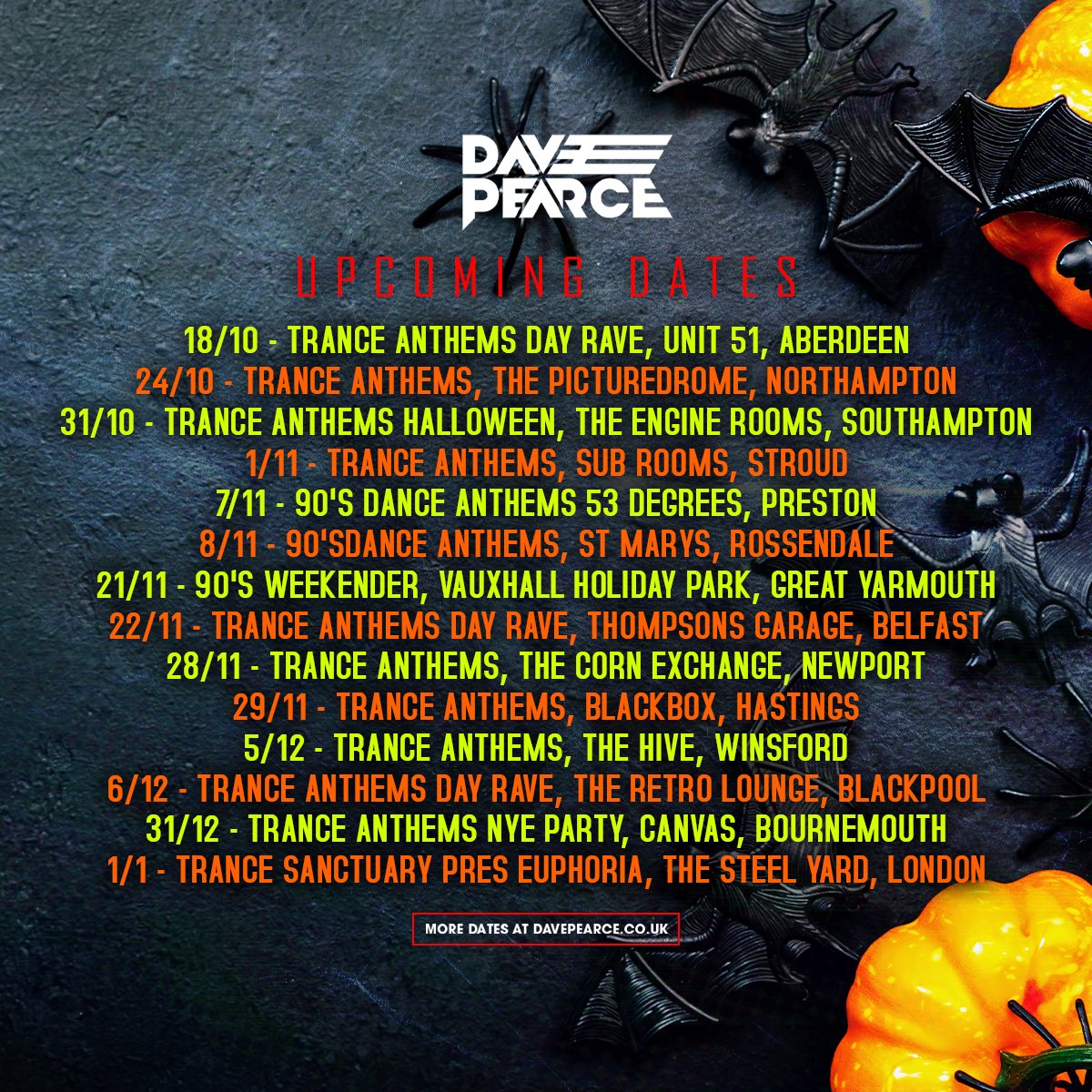 dj_davepearce's tweet photo. My Tour continus tonight in Stroud at Sub Rooms ( Tickets Sold Out)  Next stops #Preston #Rossendale #GreatYarmouth #Belfast - Biglove Southampton last night - see videos on my Sunday Night Trance Anthems show tomorrow night 7pm on Homeravetv + facebookdavepearceofficial https://t.co/vNqbb1PeEf
