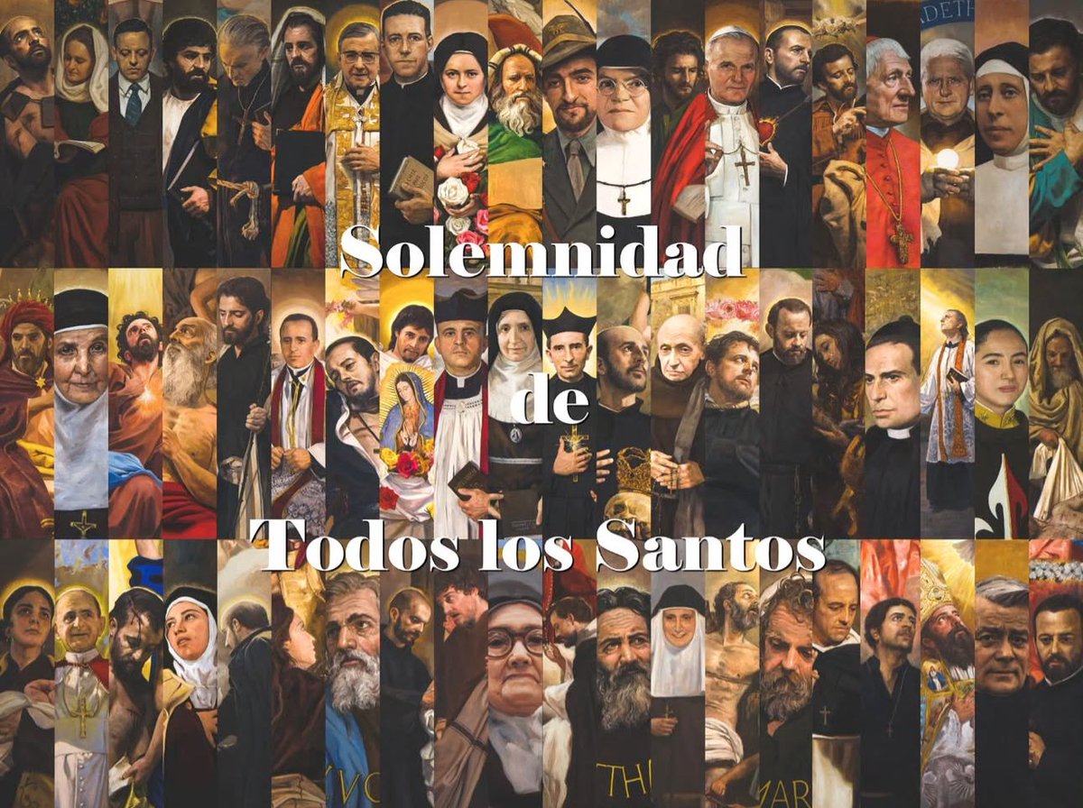 «Bienaventurados los pobres de espíritu, porque de ellos es el Reino de los Cielos. San Mateo (5,1-12)

¡Hoy celebramos el día en conmemoración a todos los Santos!

🖼️: <a href="/Raul_Berzosa/">Raúl Berzosa</a>

#PrendimientoyGranPerdón
#CofradíasMLG