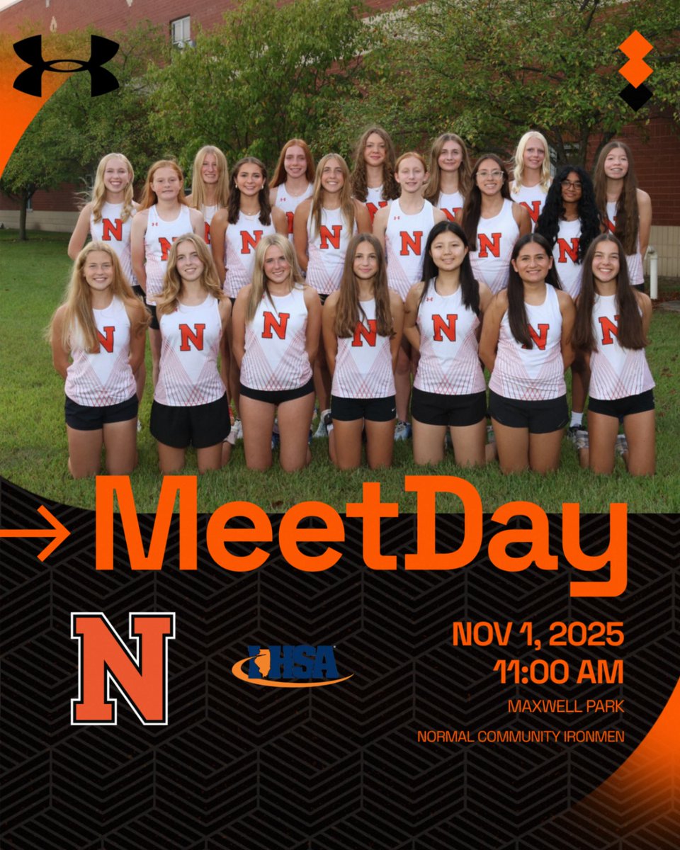 IHSA SECTIONAL MEET
Good luck to the IRON Cross Country Team.
Come out to Maxwell Park and cheer on the IRON!