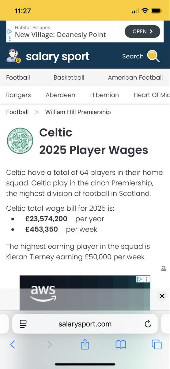 Player wages are £24 million, the £74 million figure wage bill quoted in media is for the entire club/business.
To build a CL team/squad I think player wage bill needs to head north of £30 million
