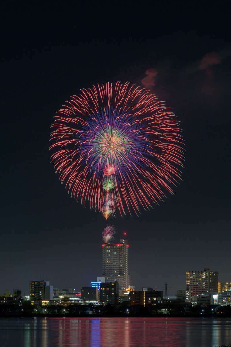 花火写真 23 ミャクミャク花火 @jfp_hanabi @wakinoartfactory Location:大阪