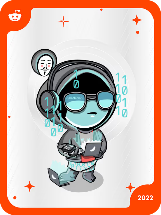 ENSDomain8888's tweet photo. Ones and Zeros
Reddit Recap 2022 x Reddit Collectible Avatars
https://t.co/FISvlH9MSq
#redditavatars https://t.co/KRDpPi227b