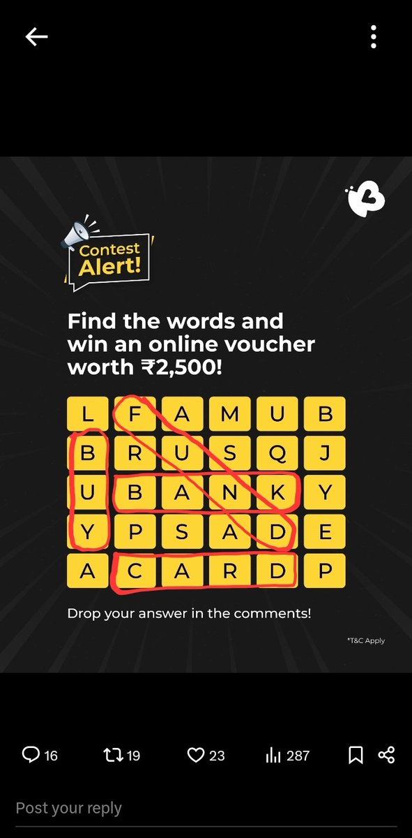 <a href="/kreditbee/">KreditBee India</a> BUY
FUND
BANK
CARD 
#KreditBee #KreditBeeApp #KreditBeeIndia #KreditBeeHainNa #ContestAlert #Contest <a href="/kreditbee/">KreditBee India</a> 

Tagging,
<a href="/Iranchikuldeep/">🪖Kuldeep</a>
<a href="/Smiley_Bharati/">Ekta Namdeo</a>
<a href="/Gayathrimohan_/">Gayathri Mohan</a>
<a href="/anublue30/">Anita Sahu 😀♥️🌅</a>
<a href="/ImChandana01/">Chandana Mondal</a>
<a href="/mysterioussu/">Sujata D 🦋</a>
<a href="/Roypriyanka2/">ʀͥoͣʏͫ Ⲣꞅⲓⲩⲁⲛⲕⲁ 🪬⋆𓆉⋆🍀</a>
<a href="/harryHardeep11/">HARDEEP</a>
<a href="/prashantDocean/">Prashant Sharma</a>