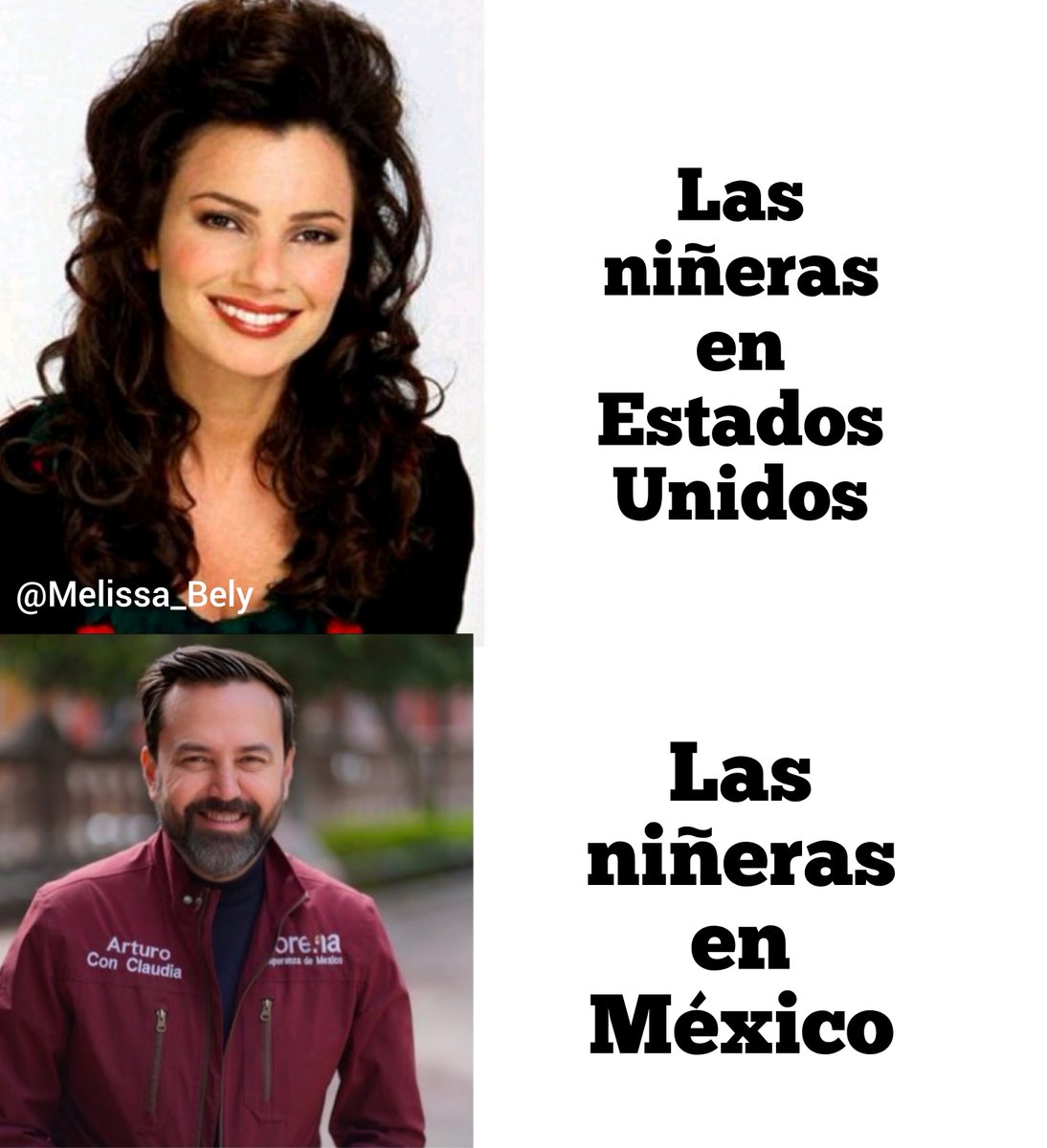 Melissa_Bely's tweet image. La diferencia entre las niñeras.

 La nana de la bebé de Zoé..

👇